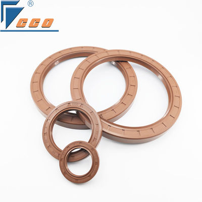 comprar Selo de óleo de bomba personalizado Mecânico Double Lip Selo de óleo de borracha Brown Sealer online manufacture