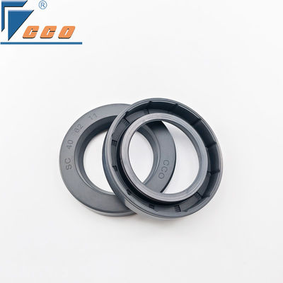 comprar NBR SC Tipo Selo de óleo Compressor de ar Selo de óleo Automóvel Single Lip O Sealer Preto E Cinzento online manufacture