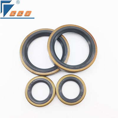Tipo NBR Lips Oil Seal Double Lips Steel Rubber Oil Seal para bomba de vácuo